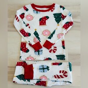 Carter's Holiday Pajama Set - Red, Green, and White